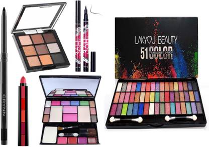Rosedale Swiss TYA 6171 Eyeshadow Red Lipstick Lakyou 51 Glam Glazed Eyeshadow