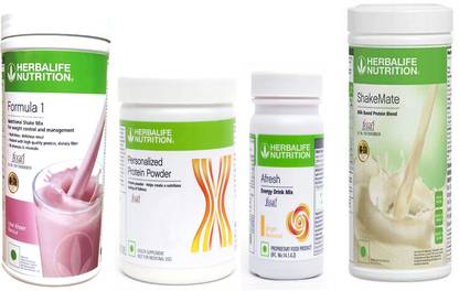 Herbalife Nutrition FORMULA1ROSEKHEER500PROTIEN 200GAFRESH ENERGY DRINK GINGER 50 G SHAKEMATE 500 G Protein Shake