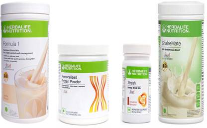 Herbalife Nutrition FORMULA1 VANILLA 500PROTIEN 200GAFRESHENERGY DRINK CINNAMON 50 G SHAKEMATE 500 G Protein Shake