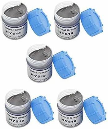 RAREGEAR Silicone Heatsink Compounds Cooling Processor CPU Graphics (Pack of 5) 10 Grams Carbon Based Thermal Paste