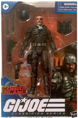Major Bluud Cobra Island Figure Target 