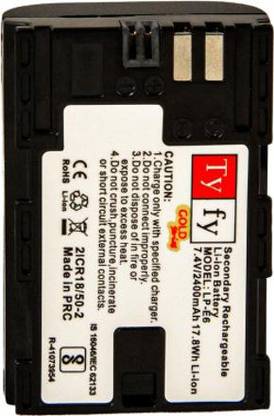 Tyfy LP-E6 Gold  Battery