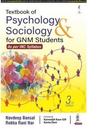 Textbook of Psychology & Sociology for GNM Students 3rd Edition (2022)