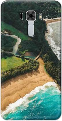 NDCOM Back Cover for Asus Zenfone 3 Laser Travel Beach Printed
