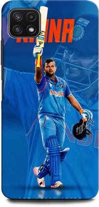 ORBIQE Back Cover for SAMSUNG Galaxy F42 5G SURESH RAINA, INDIAN CRICKETER, SPORT