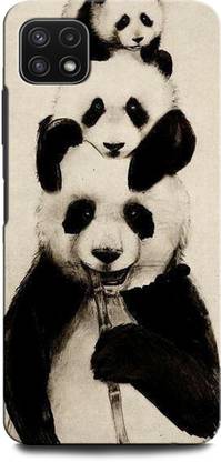 ORBIQE Back Cover for SAMSUNG Galaxy A22 5G PANDA, LOVE, BEAR, AMOR, BEAR LOVE, PANDA LOVE