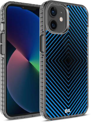 DailyObjects Rhombus Aqua Stride 2.0 Back Cover for APPLE iPhone 12 Mini