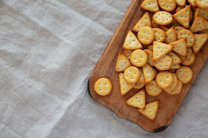 pagran Triangle Shape Salted BIscuits Salted Biscuit