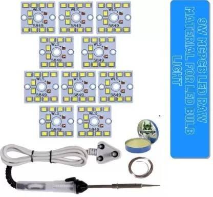 Welzivs 10 LED, Soldering Iron, Soldering Wire, Soldering Paste Electronic Components Electronic Hobby Kit