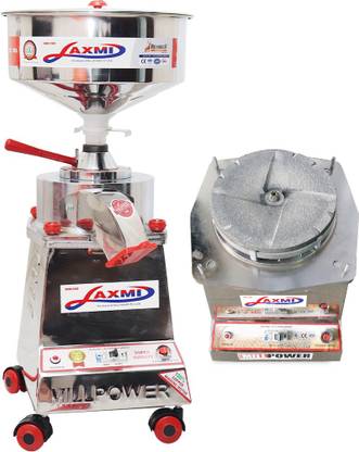 LAXMI Stainless Steel, Aatta Maker, Atta Chakki, Speciallly For All Grain Grinding Domestic Lakshmi Atta Chakki -Easy to Use, Low-Noise, Fineness Domestic Use Flourmill