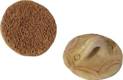 NAVIRA HANDICRAFT Indian Bath Accessories Mitti Body & Foot Scrub, Dead Skin Remover Pumice Stone
