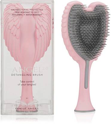 Tangle Angel 2.0 Detangling Brush Soft Touch Pink & Grey