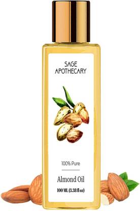 Sage Apothecary Almond Oil - 100 ML Hair Oil
