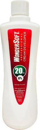 Wondersoft Professional 1000ml Hair Cream Developer 20 Volume 6% Hydrogen Peroxide
