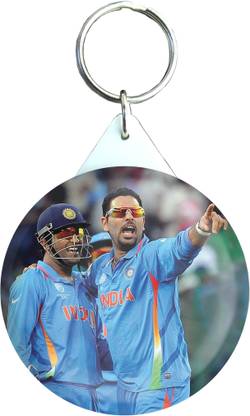 HOLA MS Dhoni & Yuvraj Singh Key Chain