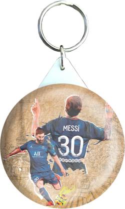 HOLA Lionel Messi 30 PSG Paris Club D3 Key Chain