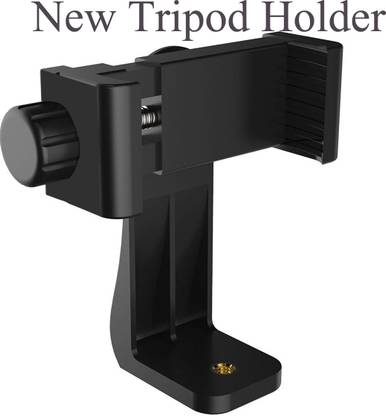Wanzhow Tripod Mount AdapterMount Adapter Clip with Adjustable Clamp for Mobile Phone Monopod, Tripod Bracket, Tripod Clamp