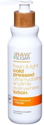 Raw Sugar Body Lotion Raw Coconut and Mango