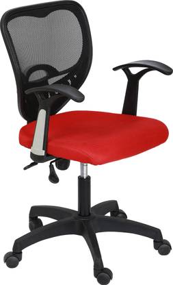 Flipkart Perfect Homes Jolly Low Back Office Chair Mesh Office Arm Chair