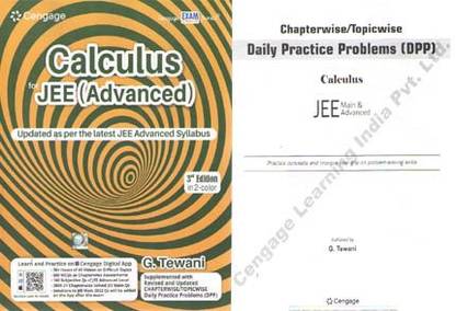 Cengage Calculus For Jee (Advanced) 3rd Edition By G. Tewani