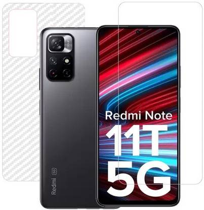 ECMERED Front and Back Screen Guard for Redmi Note 11T
