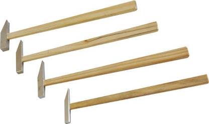 Luxuro Chisel Hammer Set of 4 Size: 1. ½”, 2”, 2. ¼ “,2. ½ ” Speciality Hammer