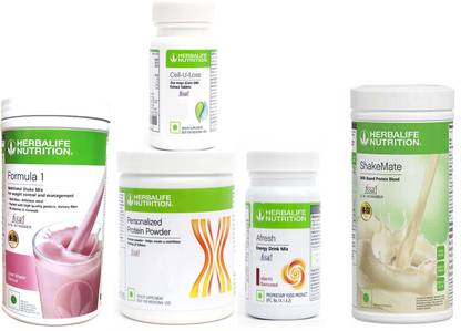 Herbalife Nutrition ROSEKHEER500PROTIEN200ENERGYDRINK ELAICHI 50 SHAKEMATE 500 CELL U LOSS 50 50 G Protein Shake