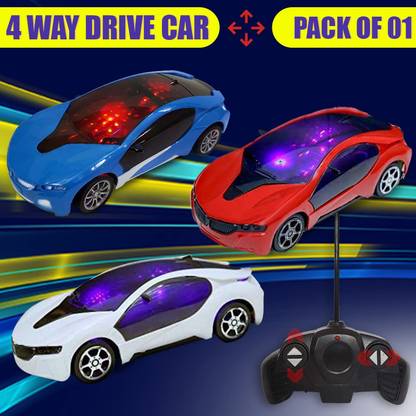 mega star emote Control Famous car with 3D Lights Full Functions Turns Left, Right,