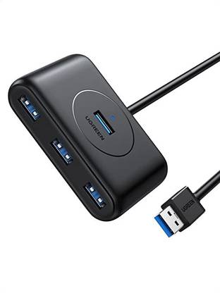 Ugreen 4 Port USB Hub 3.0 Data Hub with 3ft Portable Extension Cable