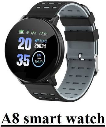 Bygaura A123 _ID119 ULTRA Multi Watch Faces Bluetooth Smart Watch Black Only (Pack of 1) Smartwatch