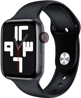 IMMUTABLE i7 Pro Series 7 SmartWatch Wireless Charger Android & iOS (Black) T2 Smartwatch