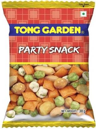 TONG GARDEN Party Snacks 38 Gram Each ( Pack of 24 ) Party Snack Product Of Thailand