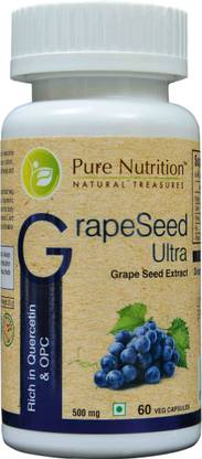 Pure Nutrition Pure Nutrition Grape Seed Ultra (Rich in Quercetin & OPC)