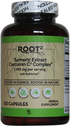 Vitacost Turmeric Extract Curcumin C3 Complex with - 1160 mg per serving - 120 Capsules