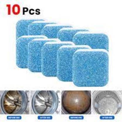 Gree9 Store Descal Tablets for Washing Machine drum Cleaning Pack of 10 None Detergent Pod