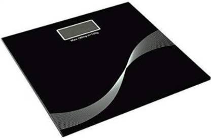 KILOGRAM Digital Weighing Scale for Home use Weight Machine (Black) Weighing Scale