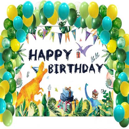 Theme My Party Dinosaur Birthday Party Supplies, Dinosaur Party Decorations	7