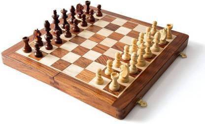 pal enterpriser WOODEN FOLDING CHEES BOARD -23 0.5 cm Chess Board