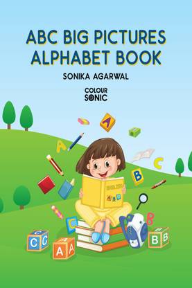 ABC Big Pictures Alphabet Book  - ABC books for kids and toddlers with illustrations, Ages 2-5 | English Alphabet Learning with Big Fonts and Pictures