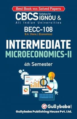 IGNOU BECC-108 - Intermediate Microeconomics-II, Latest CBCS Help Book Edition









WHATSAPP NO.8130208920)