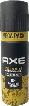 AXE Gold Temptation Deodorant Spray  -  For Men