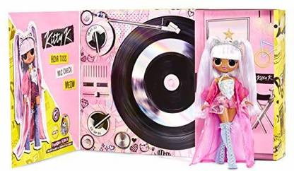 LOL Surprise OMG Remix Kitty K Fashion Doll – with 25 Surprises, Plays Music, with Extra