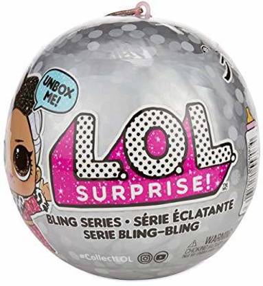 LOL Surprise Bling Series with Glitter Details & Doll Display, Multicolor