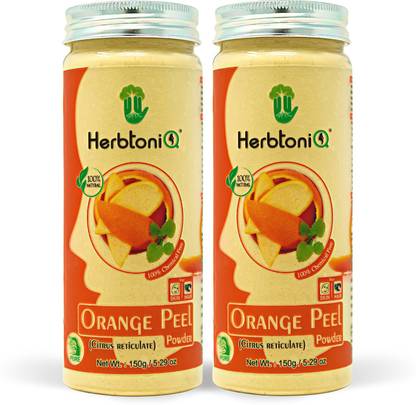 HerbtoniQ Combo Of 2 100% Natural Orange Peel Powder