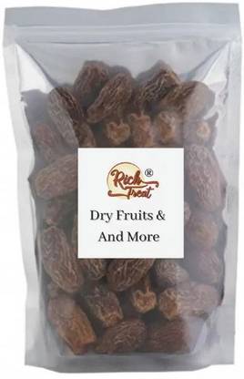 Rich Treat Black Dry Dates /Sukha Khajoor (Kala Chuara) Dry Dates