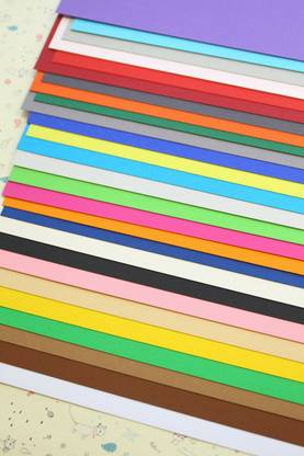 SHARMA BUSINESS Set Of 100 Pieces Origami Sheets For Origami, Printing, File Making, DIY, Craft Plain A4 70 gsm Origami Paper