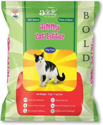 Jimmy Cat litter 6kg bold Pet Litter Tray Refill