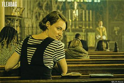 YAA - Fleabag Series Art Effect Cool Poster (18inchx12inch) Photographic Paper