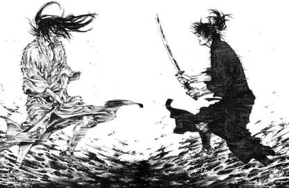 Vagabond Manga Anime Series Hd Matte Finish Poster Paper Print