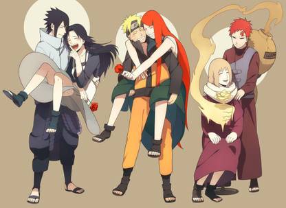 Kushina Uzumaki Naruto Matte Finish Poster Paper Print
